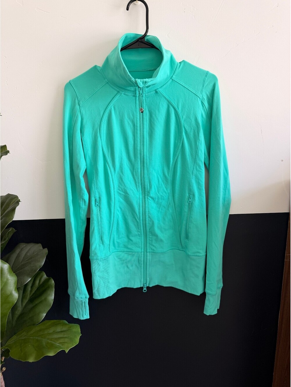 Lululemon Nice Asana Jacket Bali Breeze Zip-Up